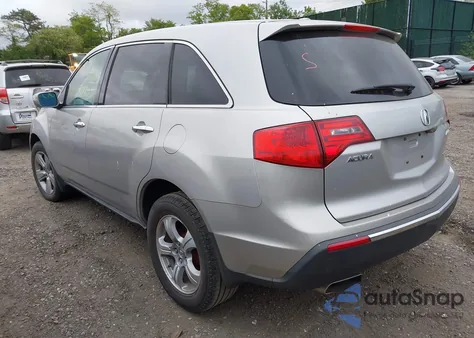 2010 Acura Mdx Technology Package from USA, damaged, VIN 2HNYD2H62AH520414